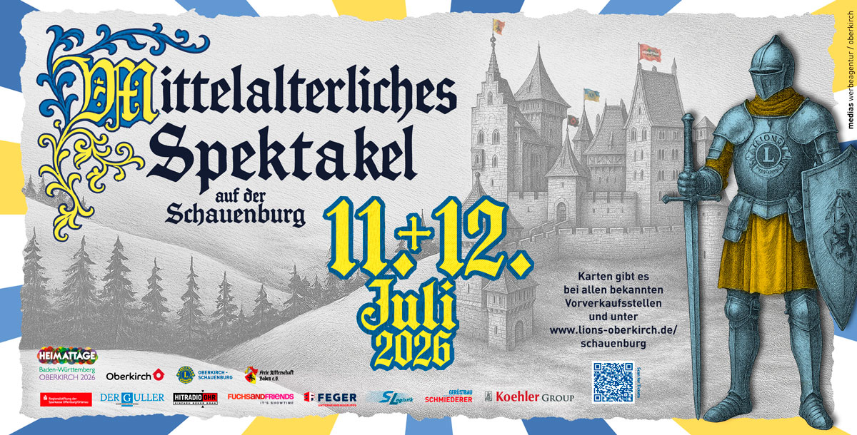 Mittelalterliches Spektakel auf der Schauenburg